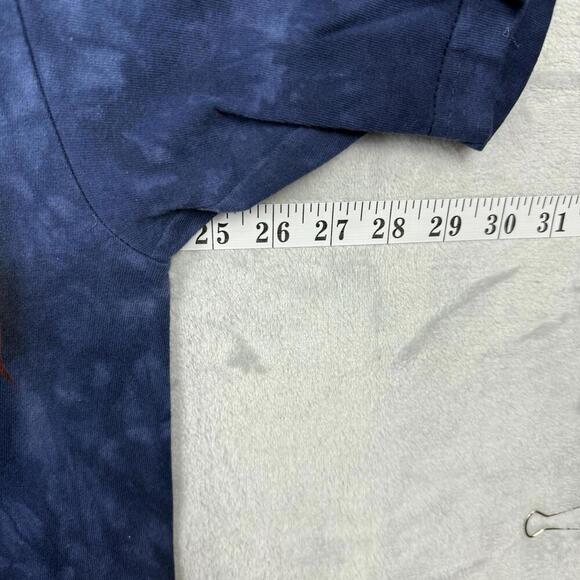 The Mountain Bald Eagle American Flag T-Shirt Men XL USA Made Patriotic Graphic - Picture 8 of 8